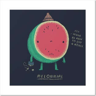 melonnial Posters and Art